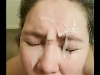 Exposed Amateur Wife Facial Compilaton