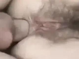 Hairy granny deep anal and fisting