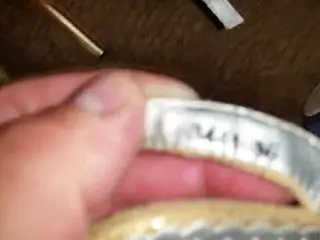 blaue Heels gefickt und besamt