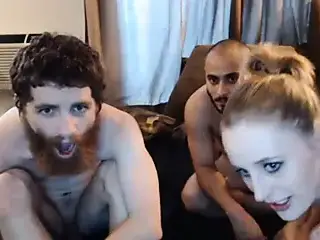 Bearded Hipster Threesome