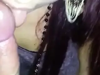 Getting head and filling her mouth with my cum