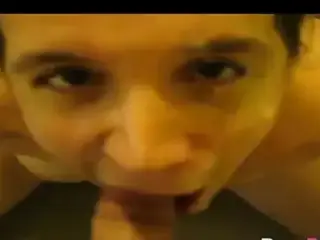 Cum plastered facial