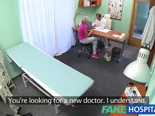 FakeHospital Slim babe wants sex with doctor