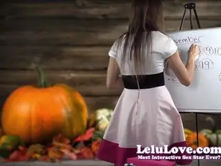 Lelu Love-November 2015 Cum Schedule