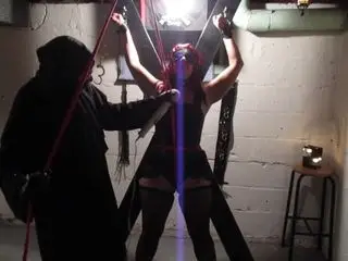 wife on the cross