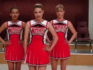 Dianna Agron, Naya Rivera, Heather Morris - Glee