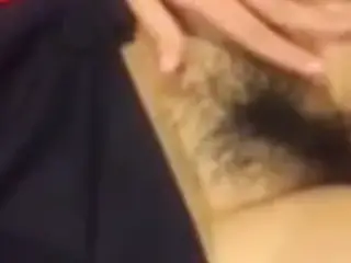Asian Stained Panty Masturbation