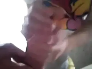 My girlfriend's handjob