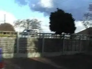 Sara in nurse in car