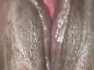Ebony pussy play