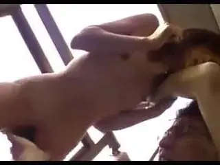 Sex on balcony