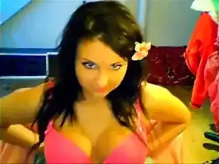 Sweet Brunette with nice Tits masturbated more