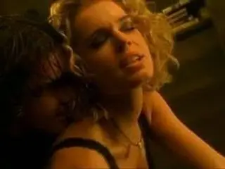 Rebecca Romijn taking it from behind and riding