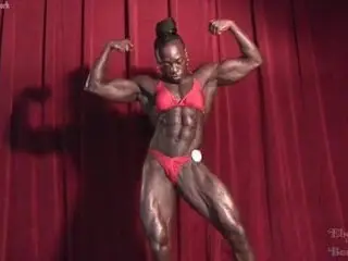 Ripped Ebony Goddess Roxanne Edwards