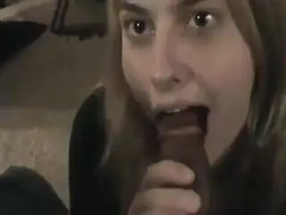 Crazy for black cock