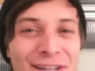 Amateur bathroom blowjob