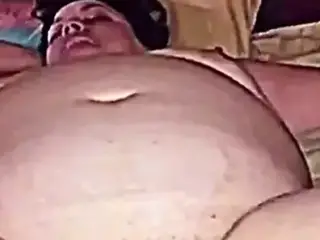 foreplay rubbing bbw wife's belly and fat pussy