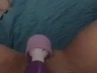 Wife pleasuring herself