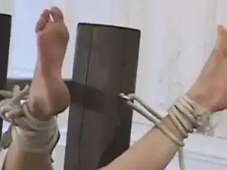 Russian blonde submits to the wild demands of an officer