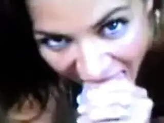 Serbian Lisicanka sucking on a lollypop