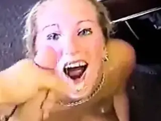 Slut Amateur fucked and Facial!