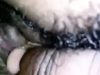 Licking ebony wet cunt