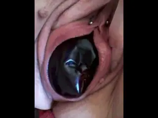 Whore loves stretch her loose holes