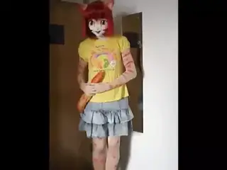 Kigurumi catgirl
