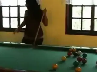 Pool Billard Fisting