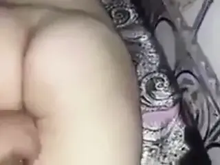 Arab man fingering wife's pussy