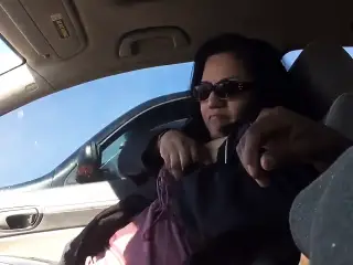 Mature latina gives hand job
