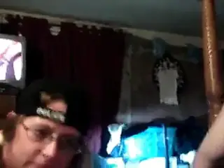 Wife's friend and his big cock.