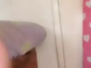 Asking 2 play with toy in bum & pussy. Then using toy