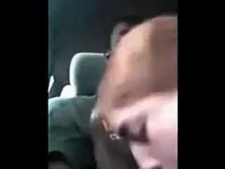 Car blowjob