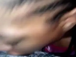 Hood chick deepthroating and swallowing