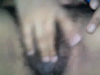 Hairy Young Mexican Woman Masturbates