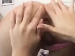 Very hot anal threesome