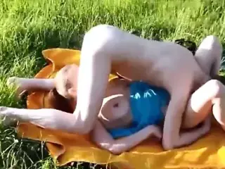 Spass im Freien Creampie