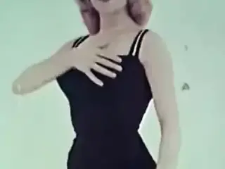 Hot Sweetie Shows Us Her Tight Body (1950s Vintage)