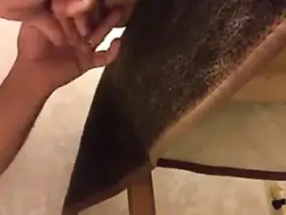 Milking the wife!