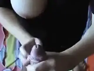 Hot handjob to cum fast