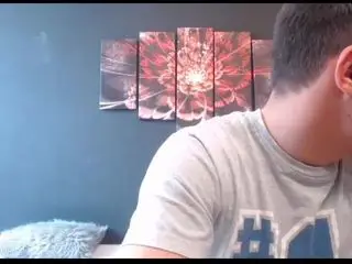 Brunette fucks anal on webcam