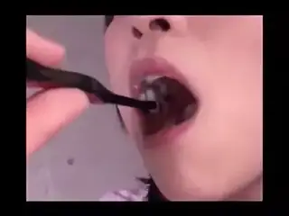 Good girl before to bed 55