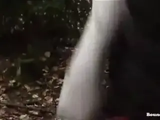 Failed Escape by slave girl in prison running