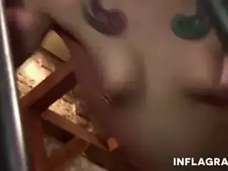 German Fetish Freak Stripper