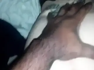 Black dick in white asshole