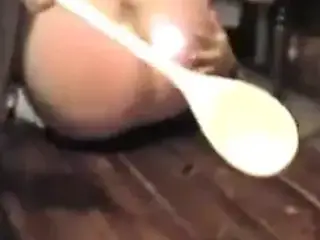 Wooden Spoon Spanking