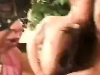 Midgets fucking a hot girl after the party