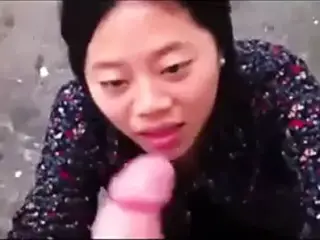 Chinese girl and white teacher