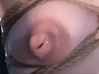 She likes having her nipples fucked by sextoys